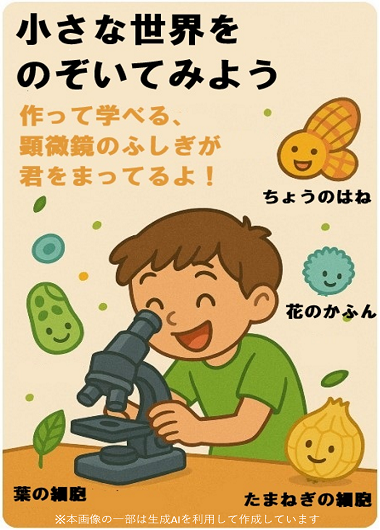作って学べる!顕微鏡ラボ