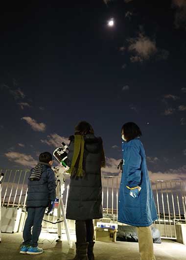 天体観望会【1月】　