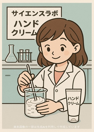 ハンドクリームを作って乳化を学ぼう